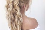 Textured Ponytail Hairstyles For Bridesmaid 3