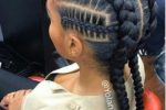 French And Rose Braid Up Do For African American Women 3