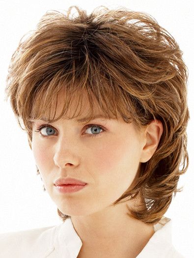 Layered Fine Hairstyle for Over 50 Women 2