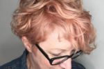 Natural Red Hairstyle For Women Over 50 With Fine Hair 2