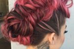 Alternative Braided Mohawk Easy Updos For Short Hair To Do Yourself 5