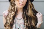 Boho Twis Hairstyle Easy Updos For Short Hair To Do Yourself 1