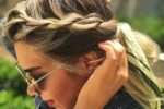 Boho Twis Hairstyle Easy Updos For Short Hair To Do Yourself 6