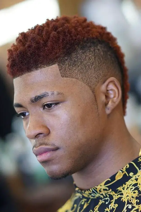 Box Fade haircuts for men with thick hair 1