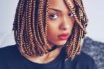 Braided Bob With Side Fringes Most Inspiring Braids Hairstyle For Women 3