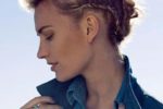 Braided Mohawk easy updos for short hair to do yourself 1
