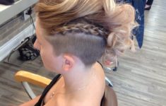 Top 78 Easy Updos for Short Hair to Do Yourself Braided-Mohawk-easy-updos-for-short-hair-to-do-yourself-3-235x150