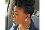 Faux Up Do Hairstyle Easy Updos For Short Hair To Do Yourself 3