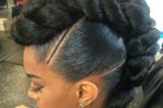 Faux Up Do Hairstyle Easy Updos For Short Hair To Do Yourself 5