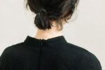 Low Ponytails Easy Updos For Short Hair To Do Yourself 1