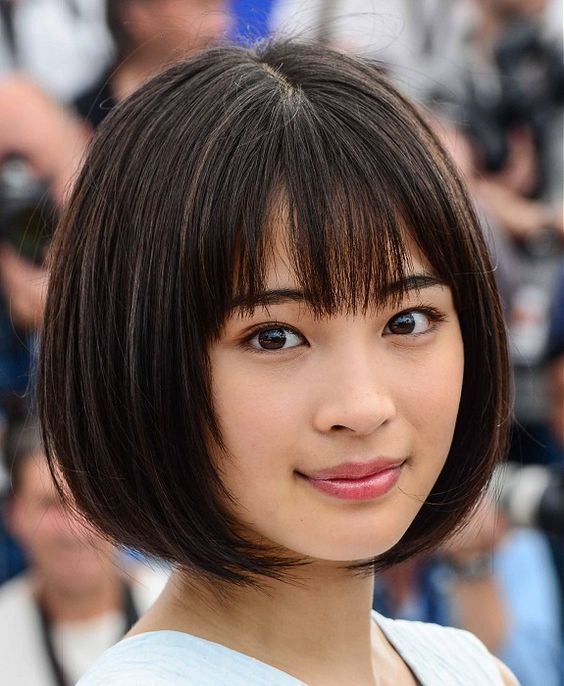 Medium Bob With Bangs Asian hairstyles for women 2 - 72 Cute and Chic ...