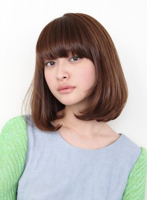 Medium Bob With Bangs Asian hairstyles for women 3 - 72 Cute and Chic ...