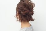Pinned Back Waves Easy Updos For Short Hair To Do Yourself 3