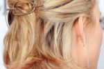 Pinned Back Waves Easy Updos For Short Hair To Do Yourself 4