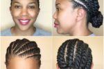 PinnedBack Twist Hairstyle Easy Updos For Short Hair To Do Yourself 1