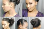 PinnedBack Twist Hairstyle Easy Updos For Short Hair To Do Yourself 2