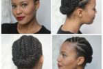 PinnedBack Twist Hairstyle Easy Updos For Short Hair To Do Yourself 4