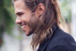 Ponytail Long Hairstyles For Men With Thick Hair 10