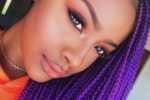 Punky Purple Most Inspiring Braids Hairstyle For Women 1