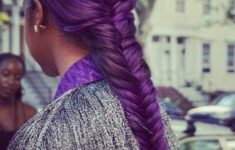 79 Most Inspiring Braids Hairstyle for Women Punky-Purple-Most-Inspiring-Braids-Hairstyle-for-Women-5-235x150