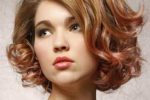 Short Curly With Side Swept Bangs Easiest Short Curly Hairstyles Ideas 5