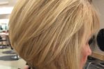 Short Wedge Bob For Seniors With Thin Hair That Give Youthful Look 1