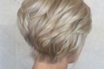 Short Wedge Bob For Seniors With Thin Hair That Give Youthful Look 5