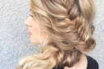 Side Braided Hairstyle Easy Updos For Short Hair To Do Yourself 2