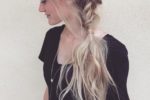 Side Braided Hairstyle Easy Updos For Short Hair To Do Yourself 6