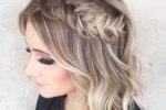 Side Braided Hairstyle Easy Updos For Short Hair To Do Yourself 4