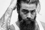 Slicked Back Hair With Long Beards Hairstyles For Older Men With Beards 2
