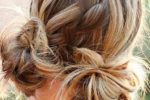 Space Braided Bun With Pig Tails Most Inspiring Braids Hairstyle For Women 4