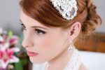 Half Up With Accessories Hairstyles For Bridesmaid 5