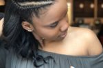 French And Rose Braid Up Do For African American Women 5