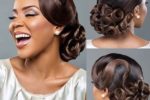 Curl Chignon Hairstyles For African American Women 4