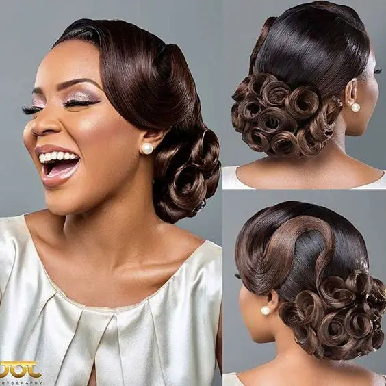 66 Best Hairstyle Ideas for African American Wedding