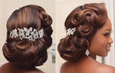 66 Best Hairstyle Ideas for African American Wedding f3d962c48e298a07a86e2cb69de38989-235x150
