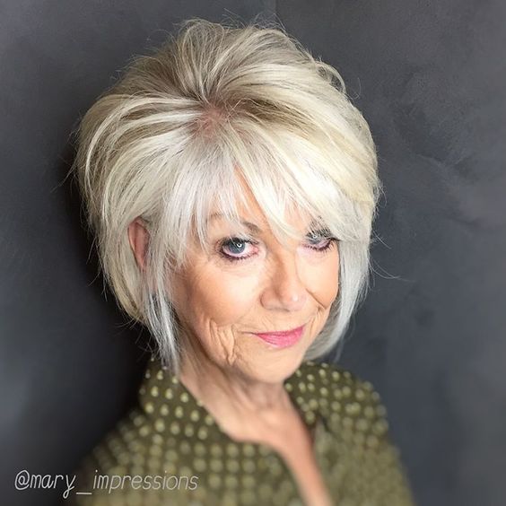 Short Hairstyle Tips for Women Over 60 for the Most Gorgeous Look Through the Day 9239c0d9a1a9f2aef2e22f80ba51dfd4