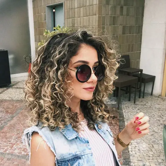 Curly Lob Short Hairstyle 2019