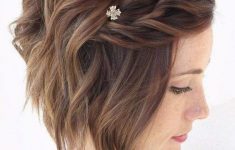Chic Updos for Short Hair for Touch of Freshness and Beauty on How You Look