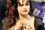 Helena Bonham Carter Elegant Wavy Do With Long Bangs
