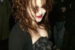Helena Bonham Carter Elegant Wavy Do With Long Bangs