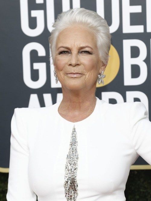 Jamie Lee Curtis Haircut for Real Short Hair Length to Style on Yourself at Your Old Age