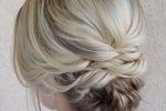 White Blonde, Twisted Updo