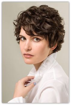 Curly Pixie Cut for Pleasant Way of Cutting Your Hair Short and Still Make It Look Stylish 493c29546cdf32d8870684092d5a6ad4