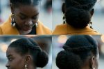 Braided Crown With Low Bun