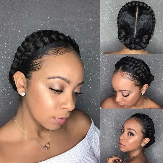 7 Awesome But Easy African American Wedding Hairstyles d66a97d044286154cd8c14400a5c3589