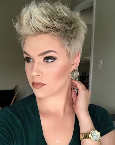 Faux Hawk Natural Hairstyle