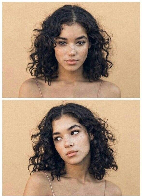 Natural Curly Hairstyle