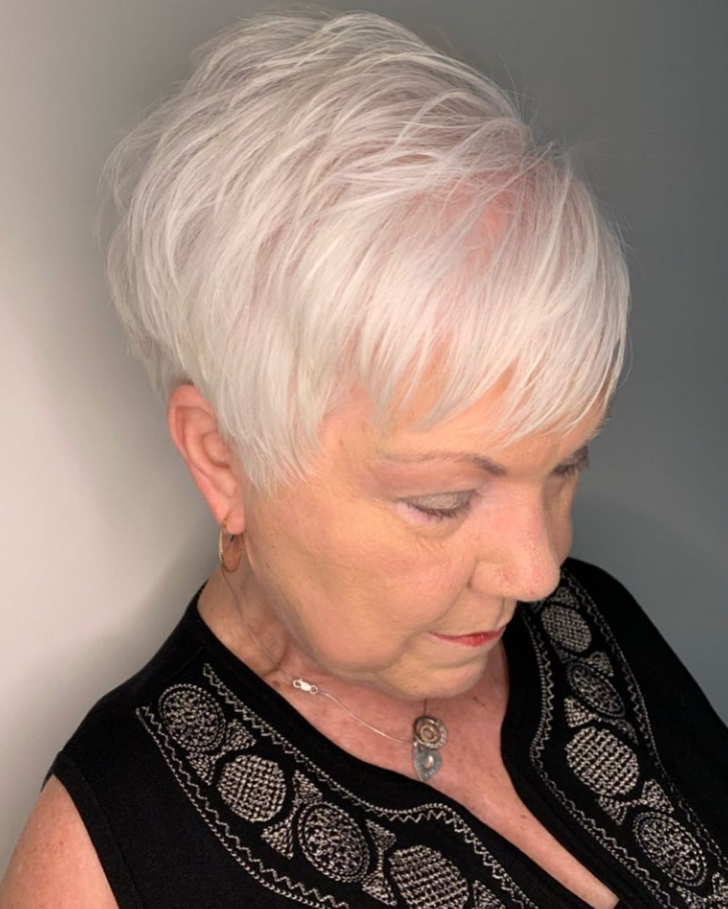 Feathered pixie haircut 2
